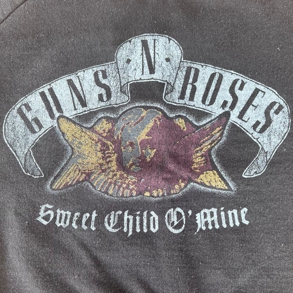 Guns N’ Roses Sweet Child O’ Mine Graphic Crewneck Sweatshirt 18 Months GUC - Picture 3 of 5